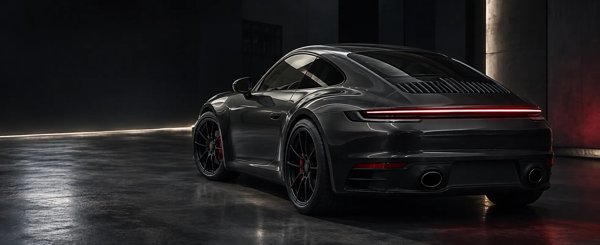 Porsche 911 Carrera GTS in the NOIR studio